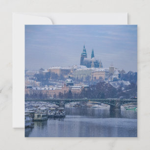 Prag Castle Winter Wonderland Kort