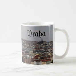 Prag cityscape magi mugg