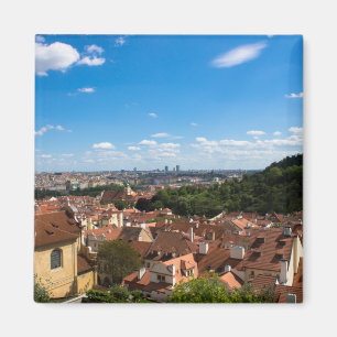 Prag Cityscape Magnet