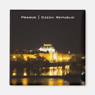Prag Cityscape Magnet