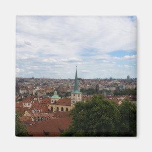 Prag Cityscape Magnet