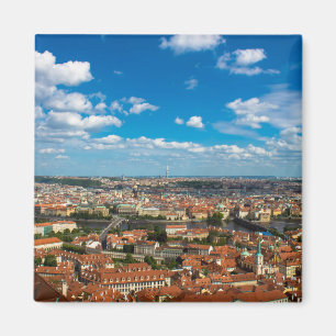 Prag Cityscape Magnet