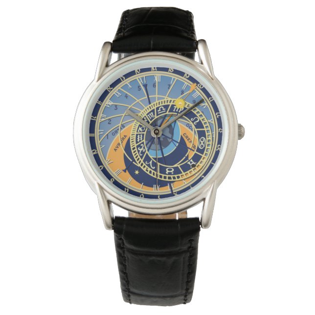 Prag Clock Armbandsur (Framsida)