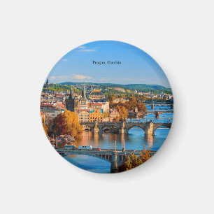 Prag Czechia Bridges Magnet