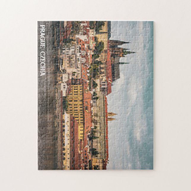 Prag, Czechia Pussel (Vertikal)