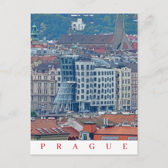 Prag Dancing House vyvykort Vykort (Framsida)
