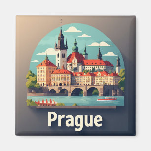 Prag Europeisk Resa Magnet