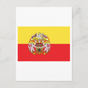 Prag Flagga Vykort