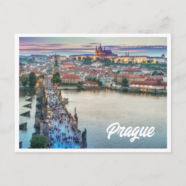 Prag Foto vykort (Framsida)