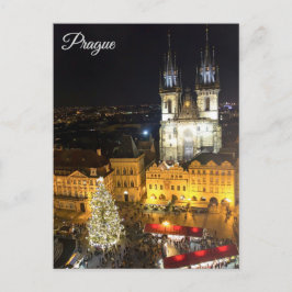 Prag gamla torget vykort