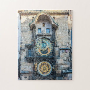 Prag gammal astronomiska klocka - Tjeckien Pussel