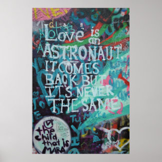 Prag Graffiti Poster