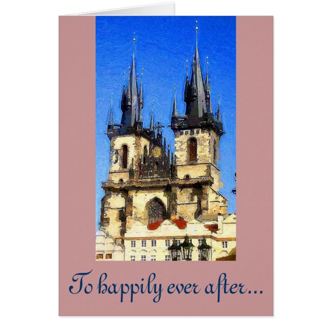 Prag Hälsningskort (Framsidan)