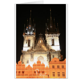 Prag Hälsningskort