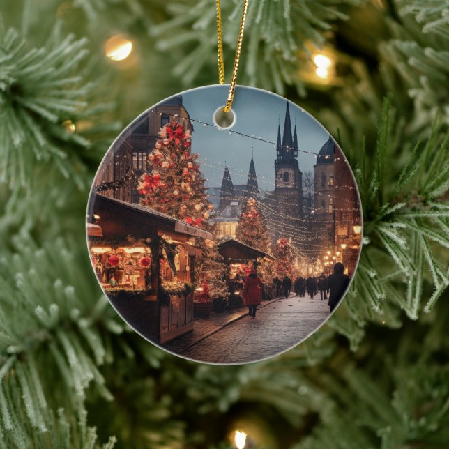 Prag Julgransprydnad Keramik (Träd)
