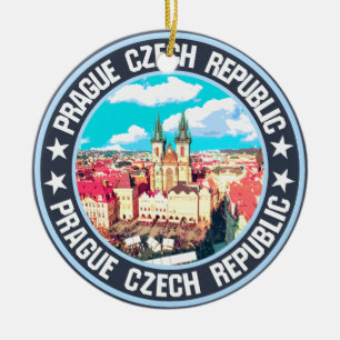 Prag Julgransprydnad Keramik