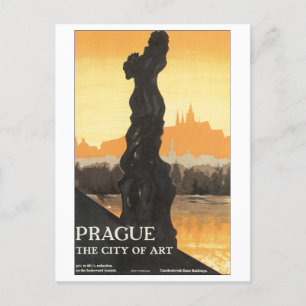 Prag, konstens stad vykort