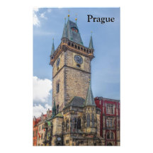 Prag Old Town Hall Tjeckien
