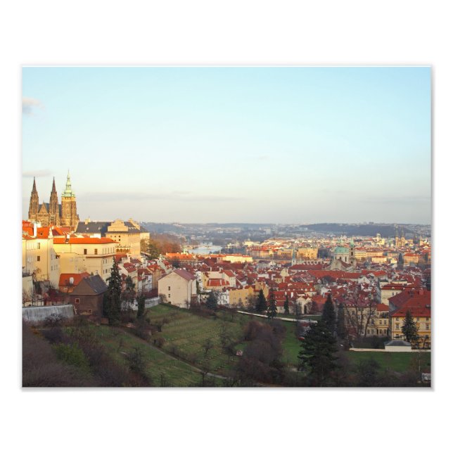 Prag panorama fototryck (Framsidan)