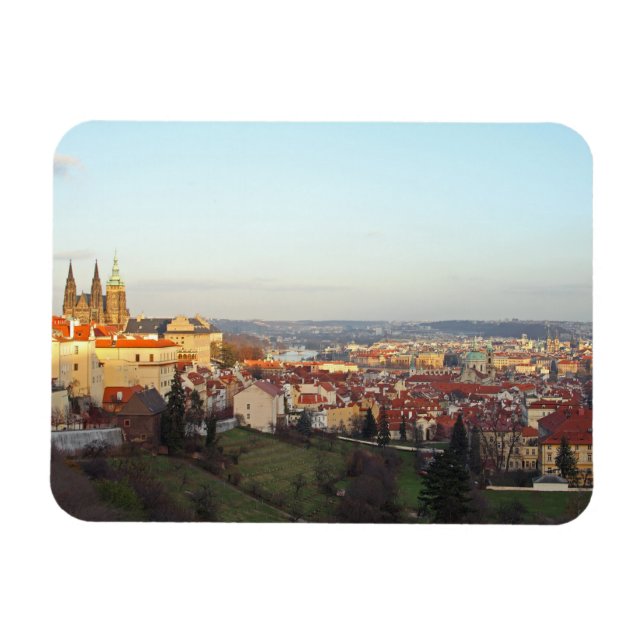 Prag panorama magnet (Horisontell)