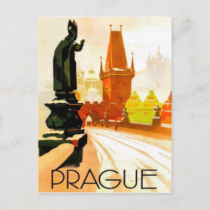 Prag, påve-monumentet, Tjeckien Vykort