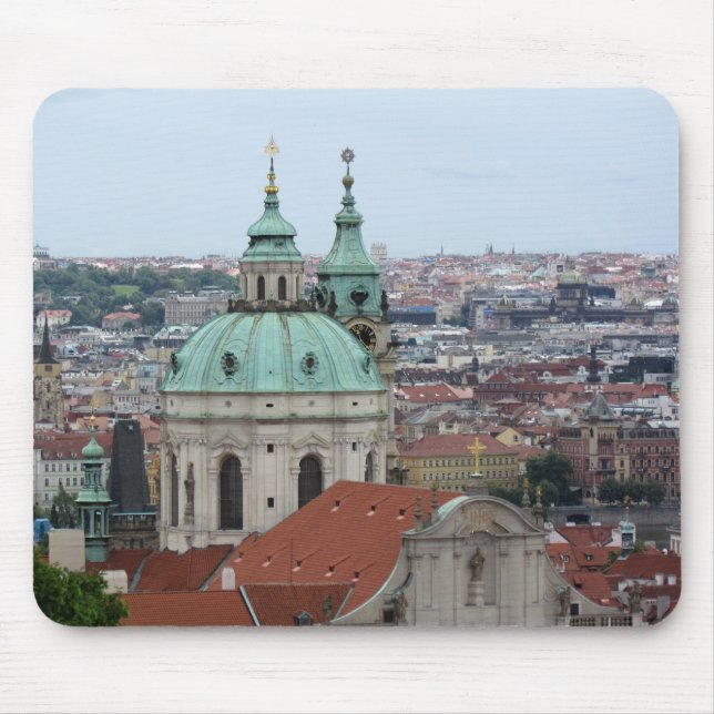 Prag/Praha anpassningsbar mousepad Musmatta (Framsidan)