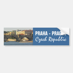 Prag/Praha-anpassningsbarnas bildekal