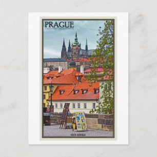Prag - St Vitus-katedralen Vykort