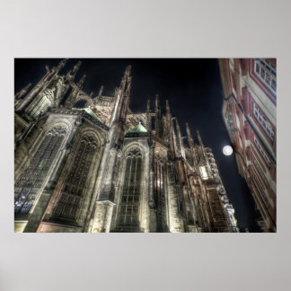 Prag St.Vitus-katedralnattens Poster