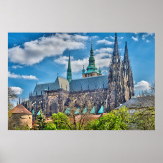 Prag - St.Vitus-katedralPoster Poster