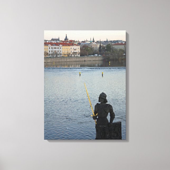 Prag-staty Canvastryck (Framsida)