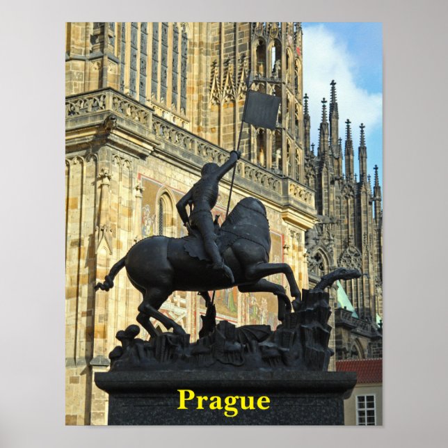 Prag-staty Poster (Framsidan)