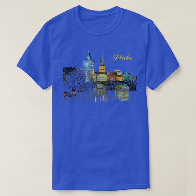 Prag T Shirt (Design framsida)