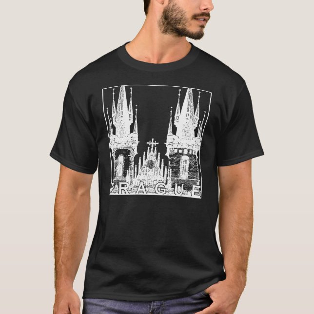 Prag T Shirt (Framsida)