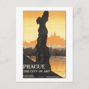 Prag The City of Art Vykort