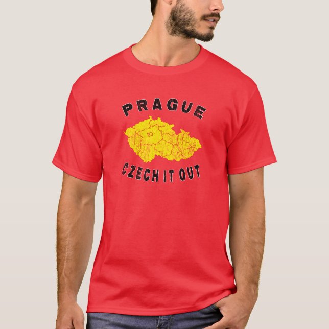 Prag - tjeck det ut tee (Framsida)
