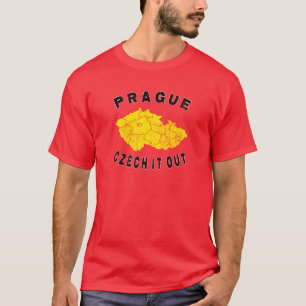 Prag - tjeck det ut tee shirt