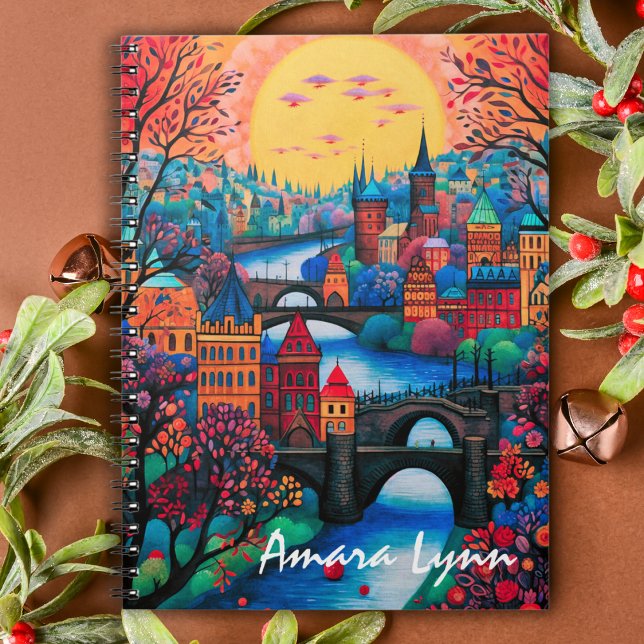 Prag Tjeckien Anteckningsbok (Skapare uppladdad)