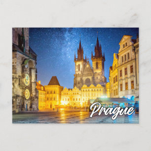 Prag, Tjeckien, efter Mörk Vykort