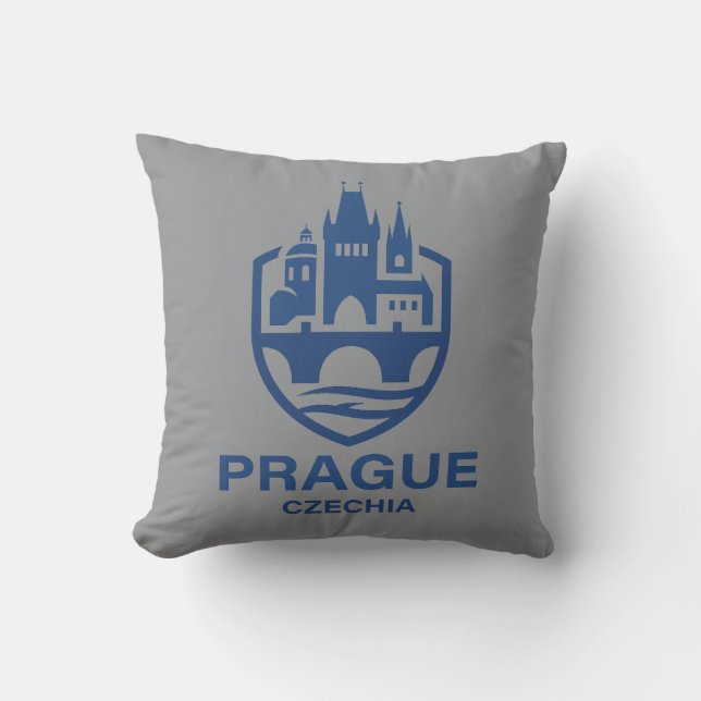 Prag Tjeckien Europa Kudde (Framsida)