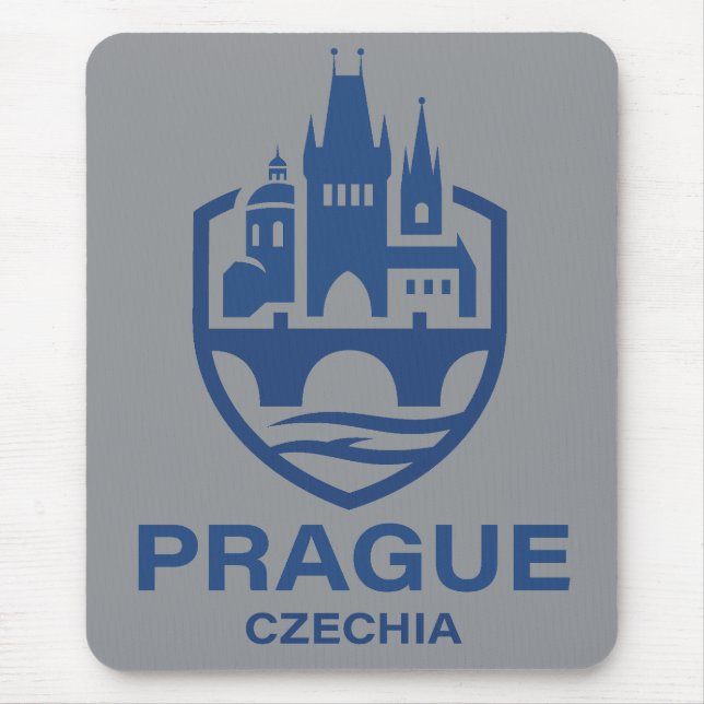 Prag Tjeckien Europa Musmatta (Framsidan)