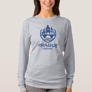 Prag Tjeckien Europa T Shirt