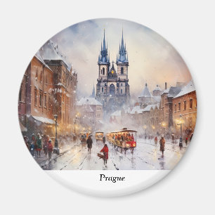 Prag Tjeckien Magnet