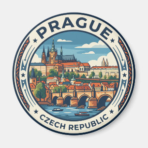 Prag Tjeckien Magnet