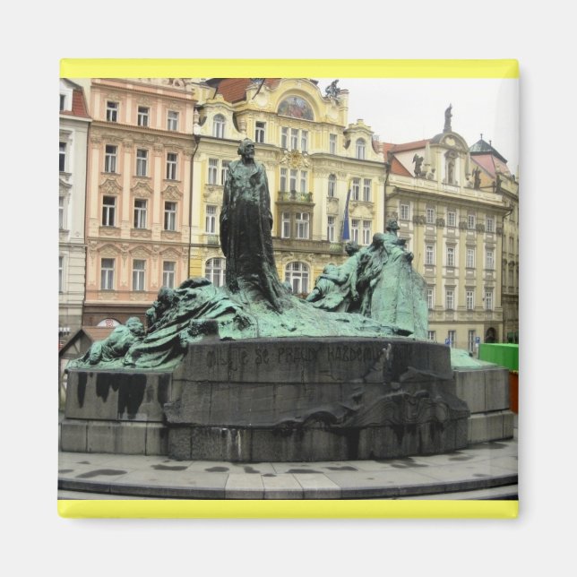 Prag, Tjeckien Magnet (Framsidan)