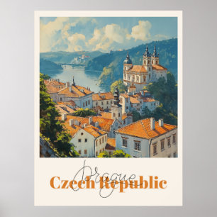 Prag, Tjeckien Poster