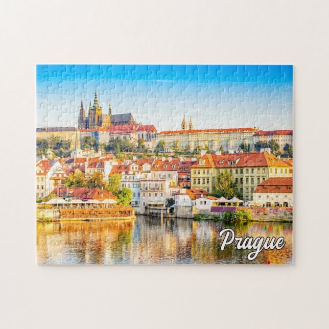 Prag, Tjeckien Pussel (Horisontell)