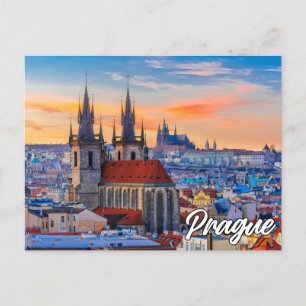 Prag, Tjeckien Vykort