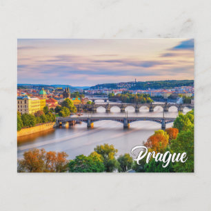 Prag, Tjeckien Vykort