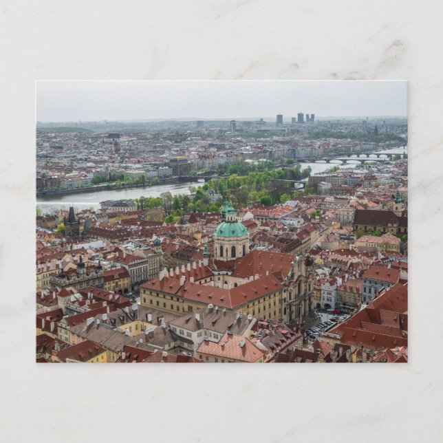 Prag - Tjeckien Vykort (Framsida)